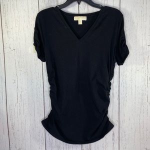 Michael kors WOMENS shirt blouse size large black